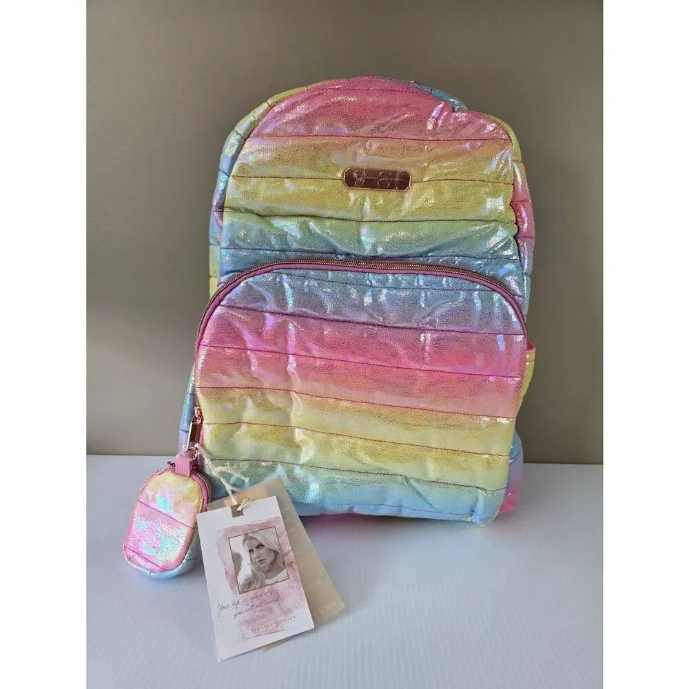 Jessica Simpson 2 pc Backpack Set New - Picture 2 of 14